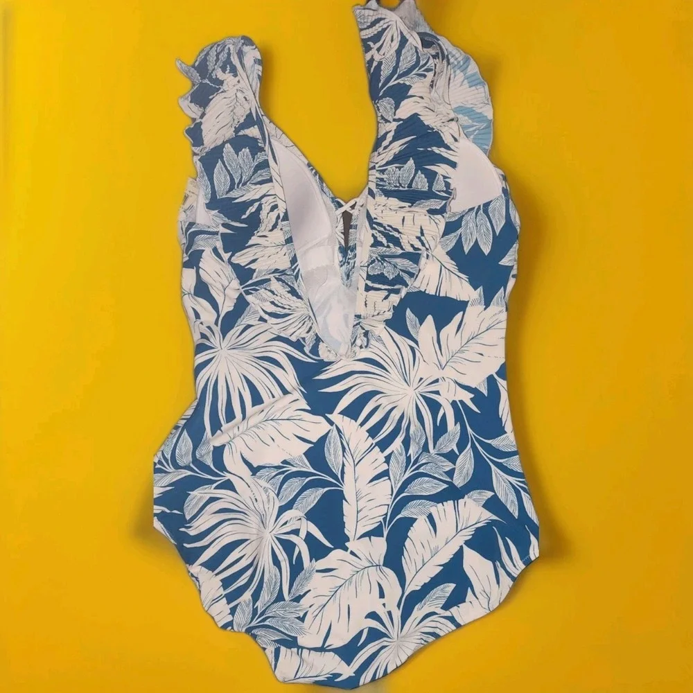 GOTTEX SWIMSUIT WOMENS 16  BATHING SUIT MALAYA FLORAL Tummy Control NWT! $145‎